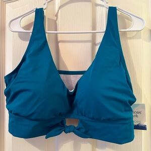 Maurice’s Swim Top Color Turquoise Size XXL NWT